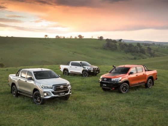 2018 Toyota HiLux Rugged, Rugged X and Rogue
