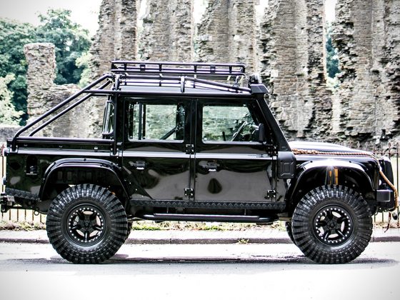 The James Bond 'Spectre' Defender is going up for auction!