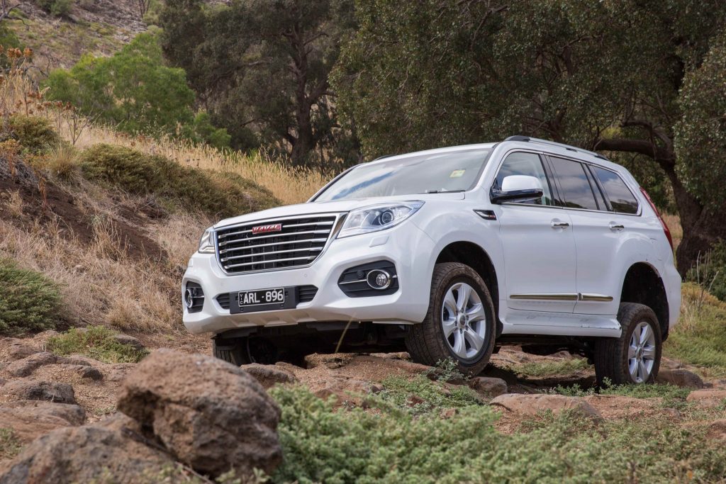 A good amount of rear-end flex allows the Haval to run across dodgy terrain suprisingly well.