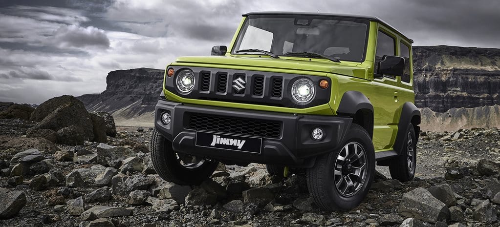2019 Suzuki Jimny goes off-road