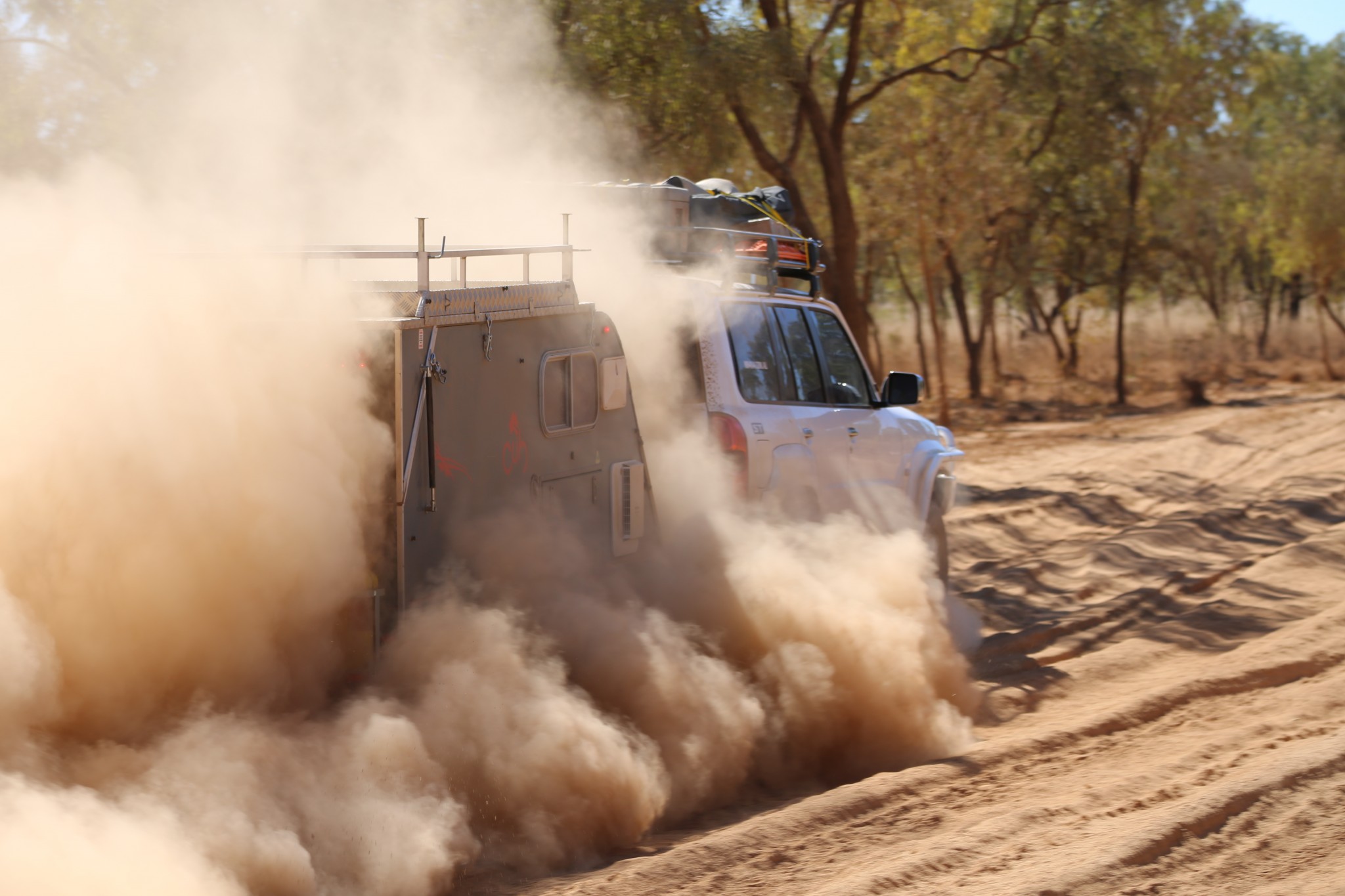 Driving Tip – Keeping Dust Out Of The Trailer