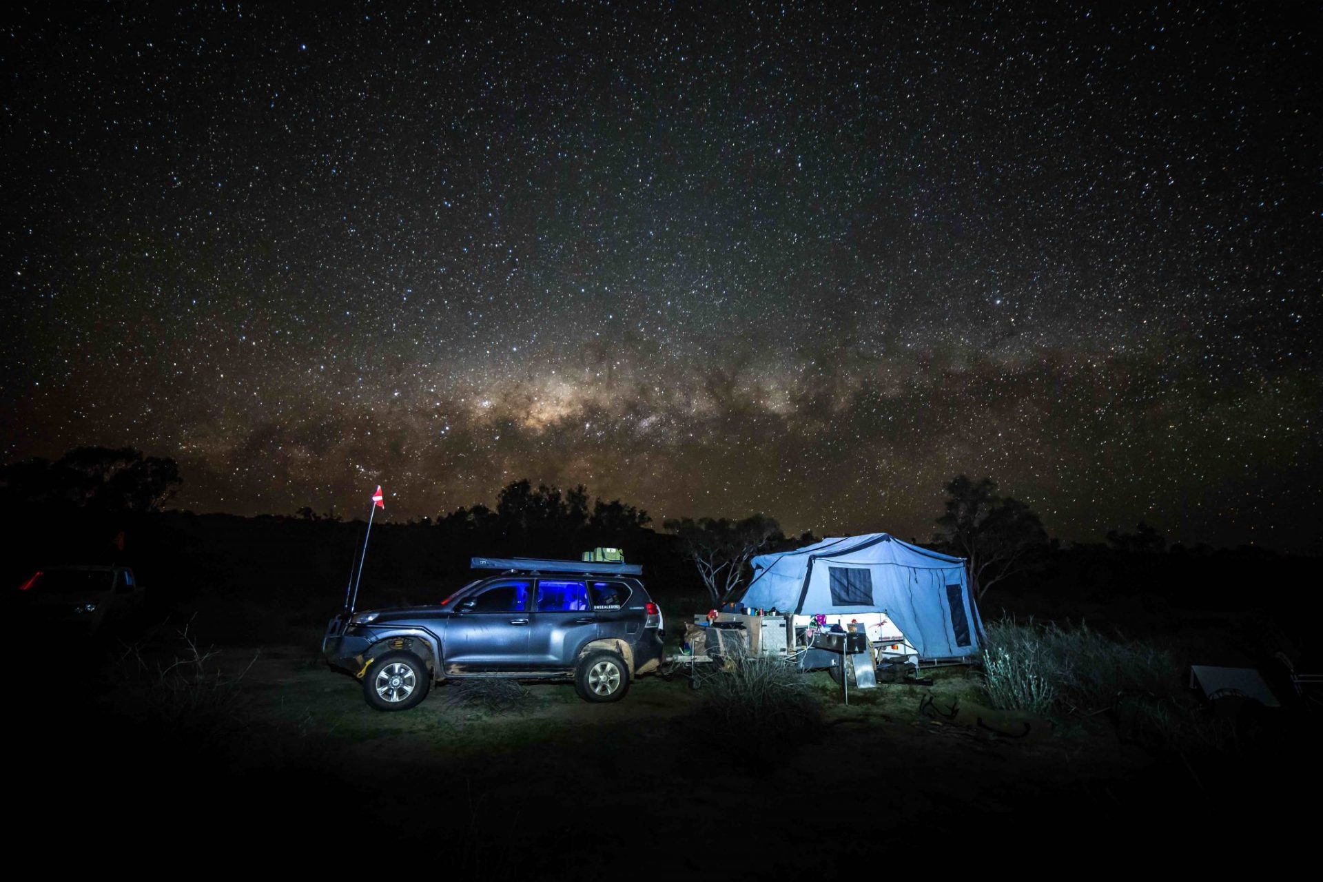 You sleep better when you're camping