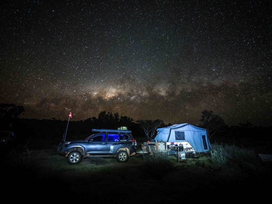 You sleep better when you're camping