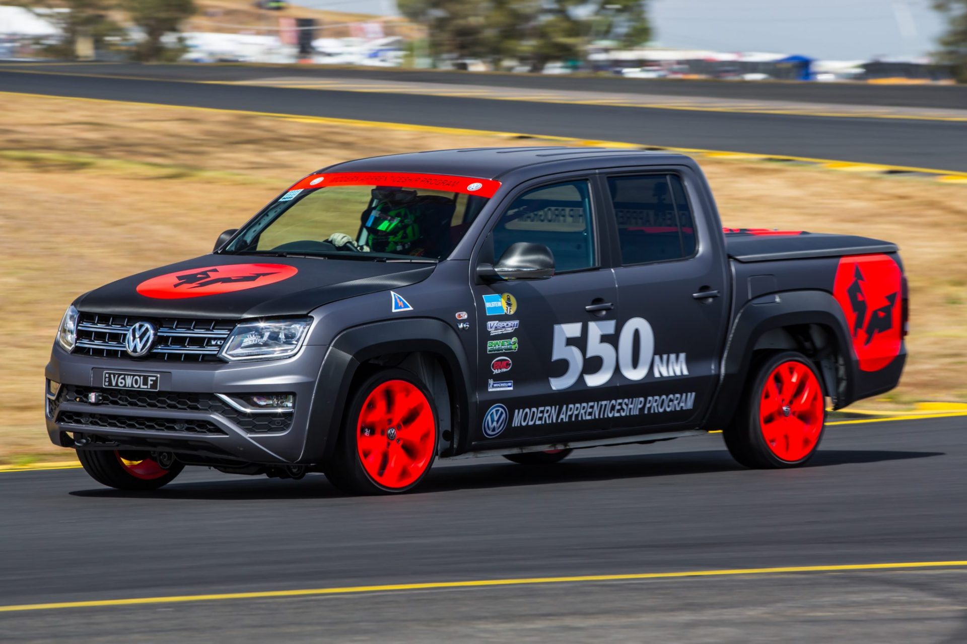 Apprentice-built Amarok V6 smashes two minute mark World Time At