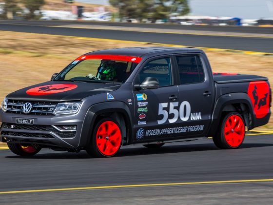 Apprentice-built Amarok V6 smashes two minute mark World Time At