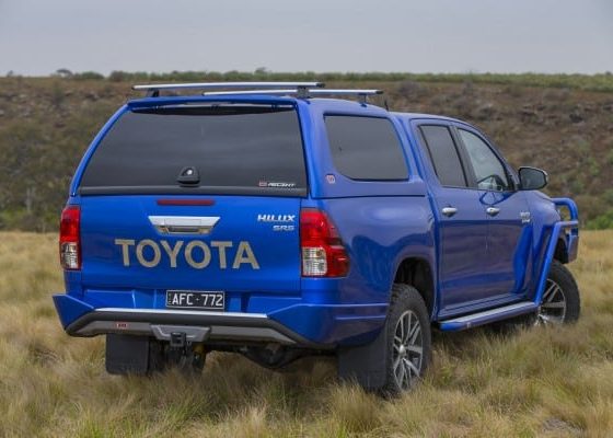 Toyota HiLux suspension modifications.