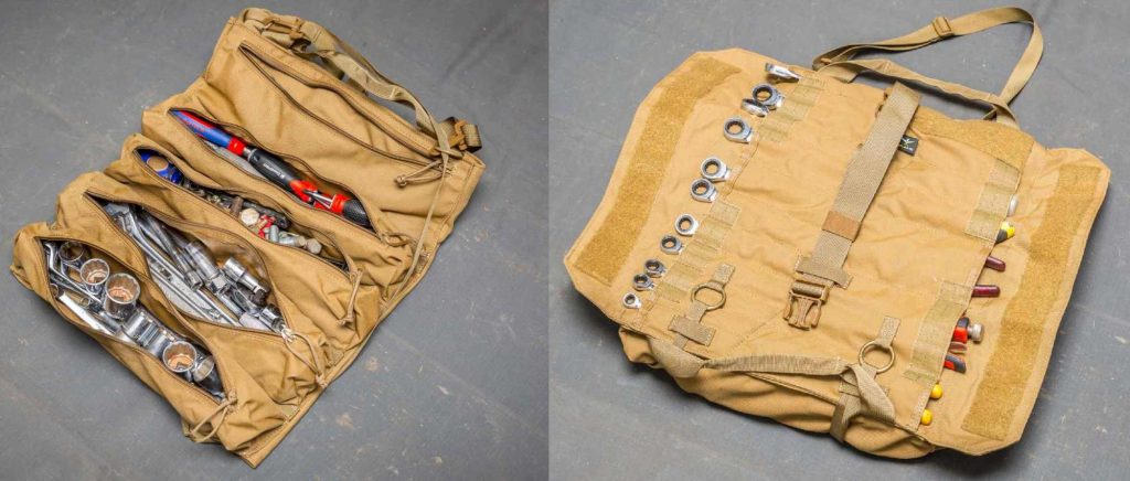 Atlas46 TYorktown tool roll full of tools