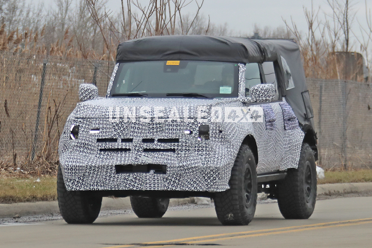 2021 Ford Bronco Spied. Again.