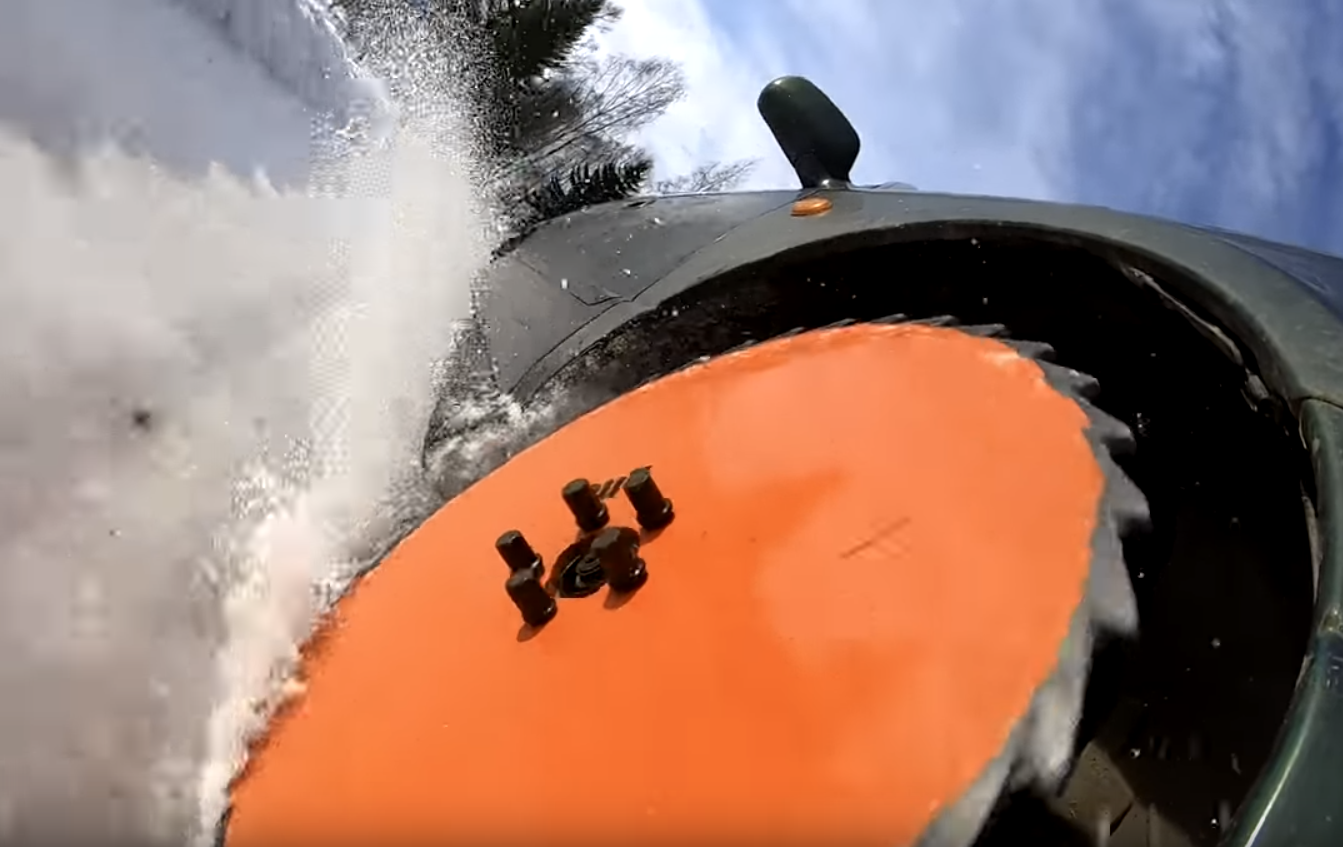 Saw blade wheels … just because you can