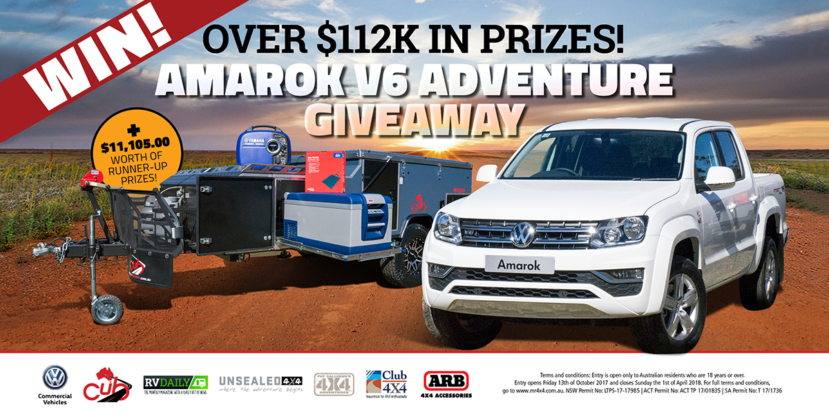 Amarok V6 Adventure $112k+ Giveaway – Terms and Conditions