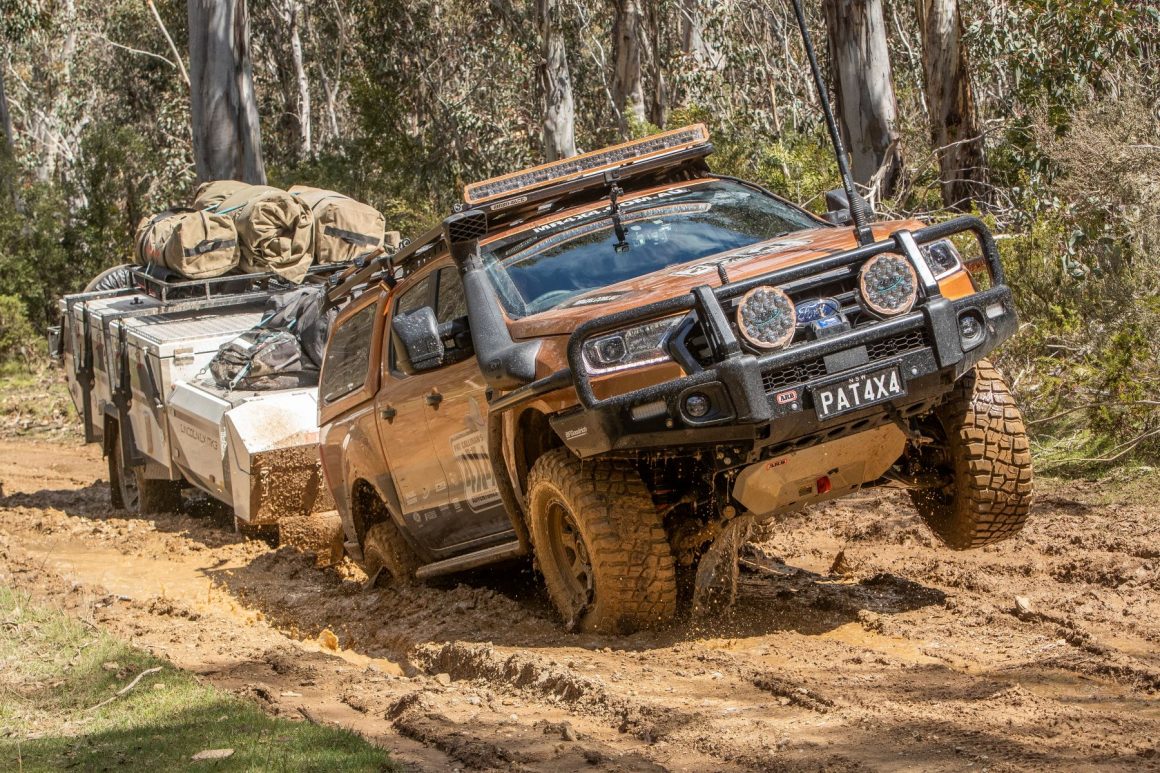 Pat Callinan 4X4 vehicle off-road