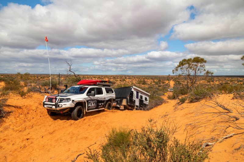 How to tow a camper trailer on sand Pat Callinan's 4X4 Adventures