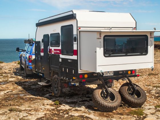 Ezytrail caravan