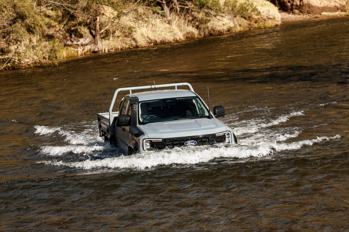 Super Duty crosses High Country Tracks