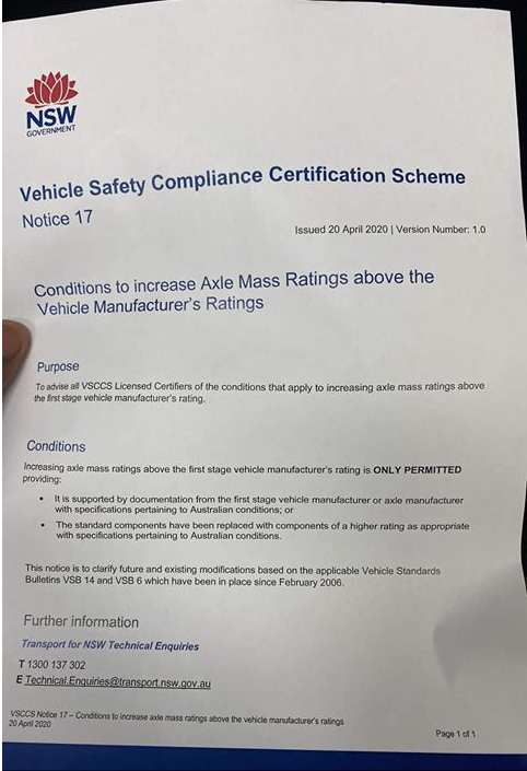 NSW GVM Upgrade changes withdrawn