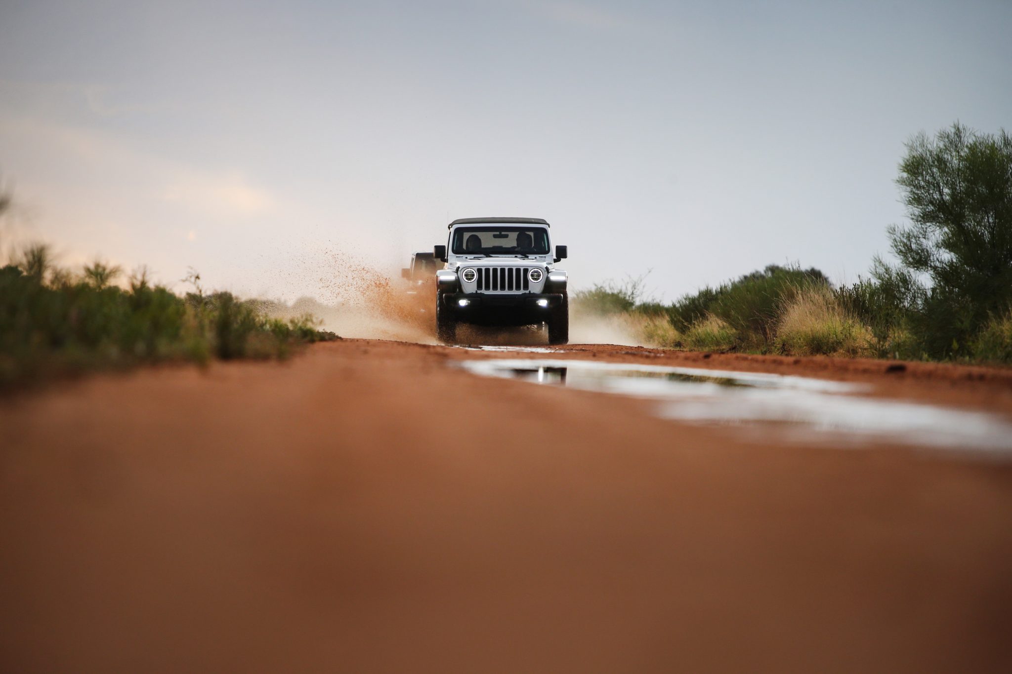 Outback testing in the 2018 Jeep JL Wrangler