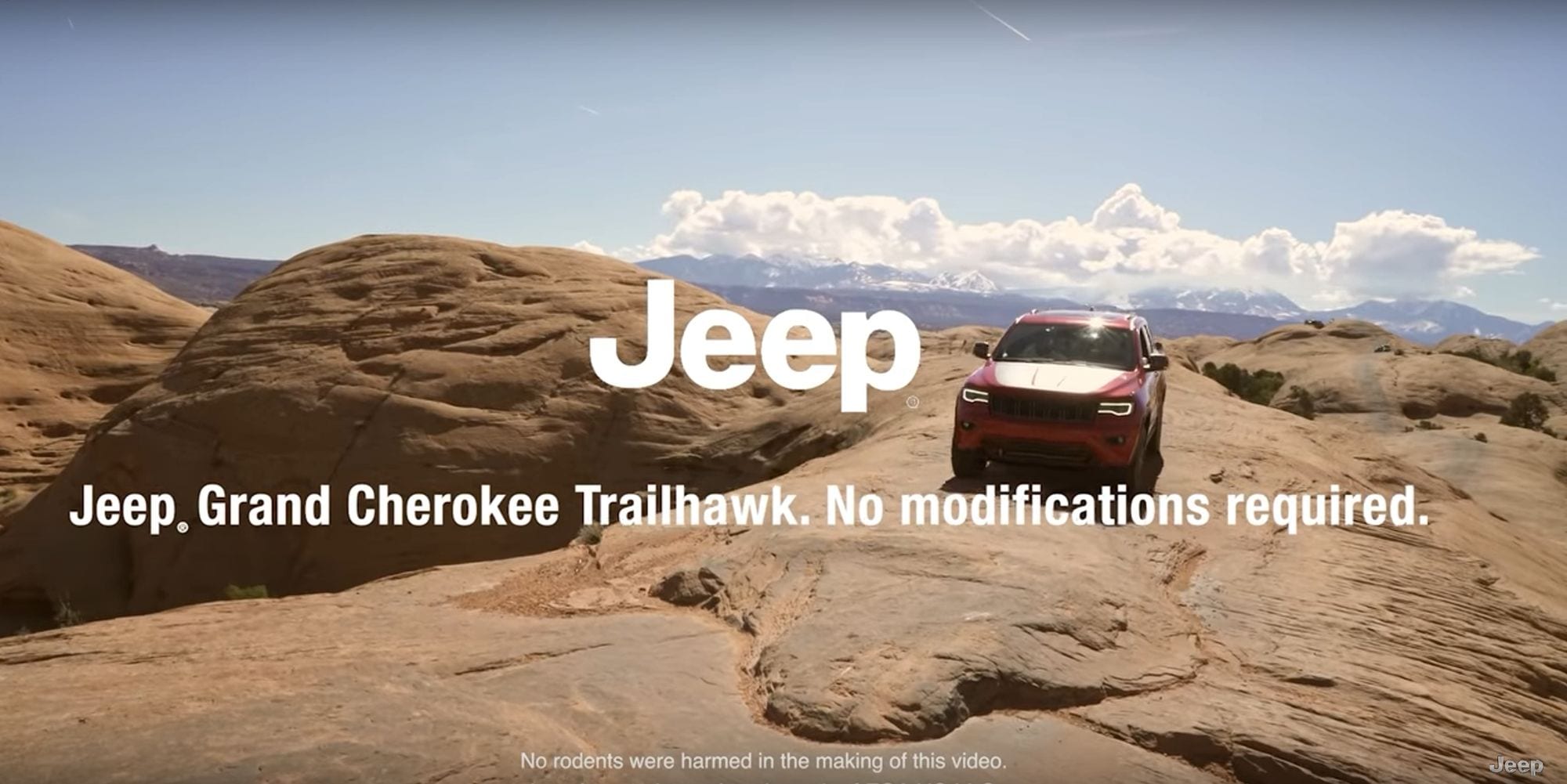 Kia tried Moab. Jeep trolled on through