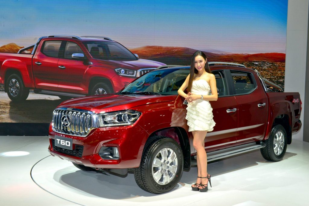 The LDV T60 double cab ute, revealed at Guangzhou Motor Show