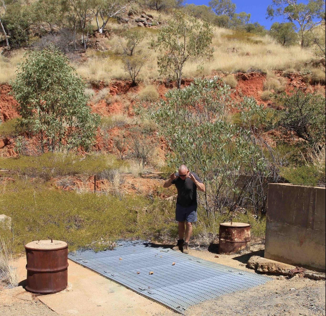 Looking Down The 100 Metre Shaft