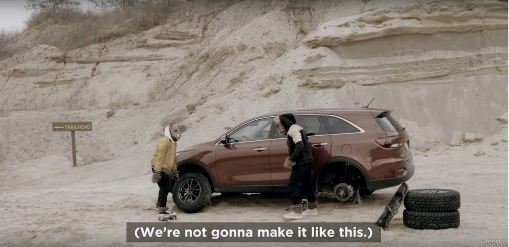Kia Sorrento fail on Moab