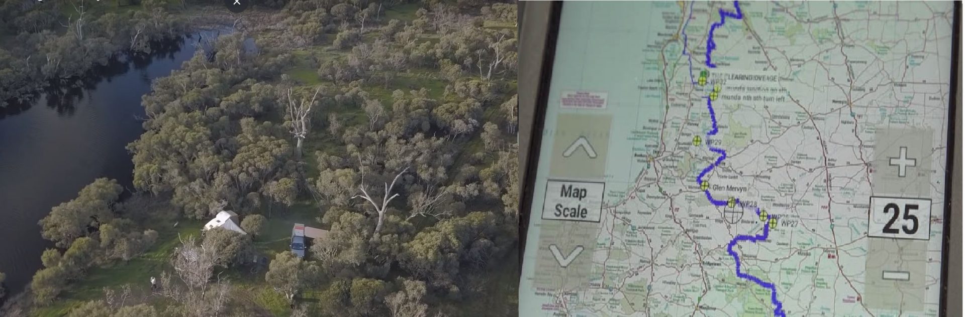 The Track from Mundaring to Albany in WA