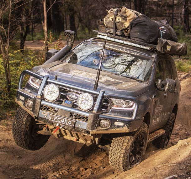 Plenty of cocked wheels to be had in the wombat holes directly before you begin the ascent out of the valley