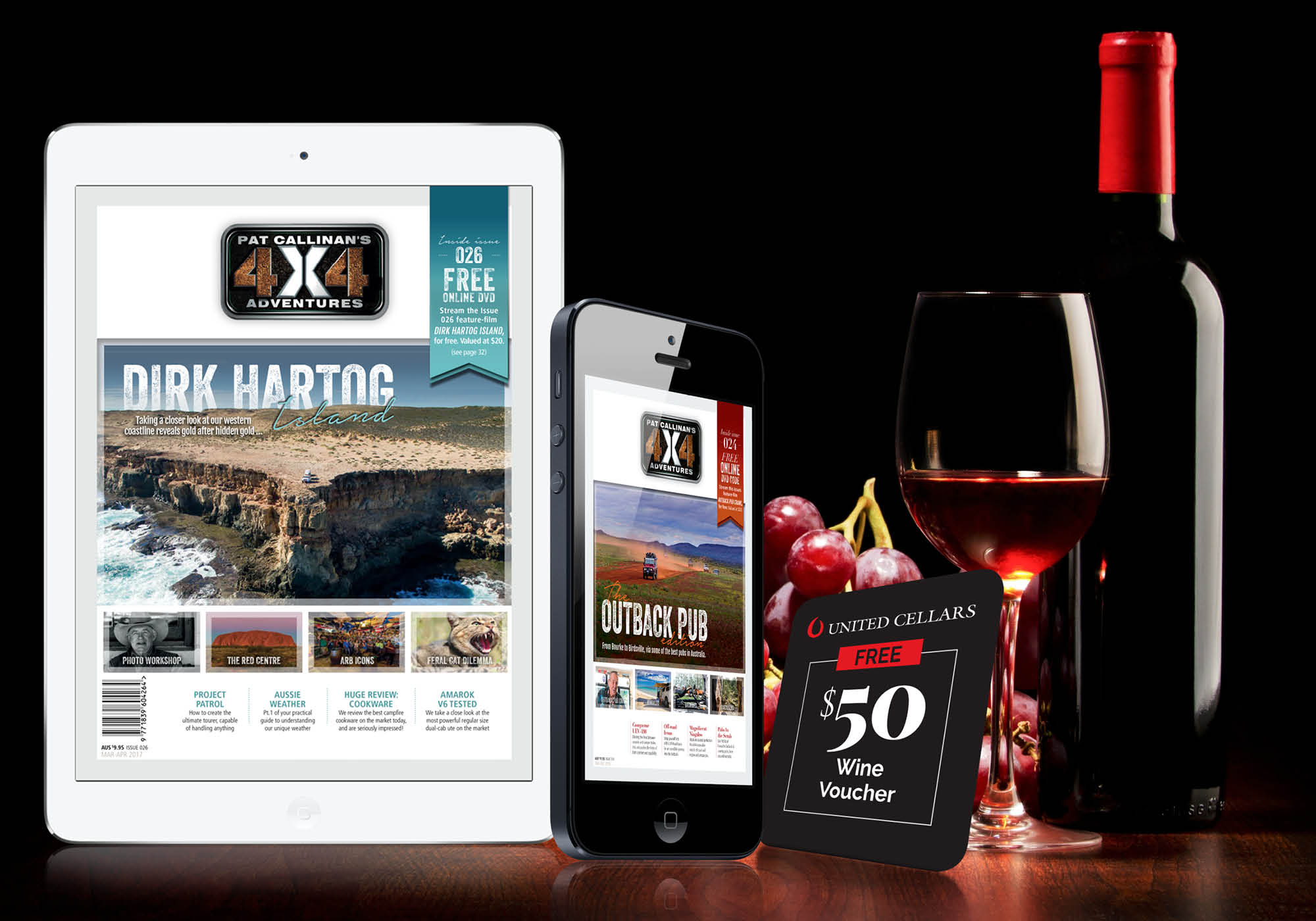 Fancy a Glass of Wine with your Magazine?