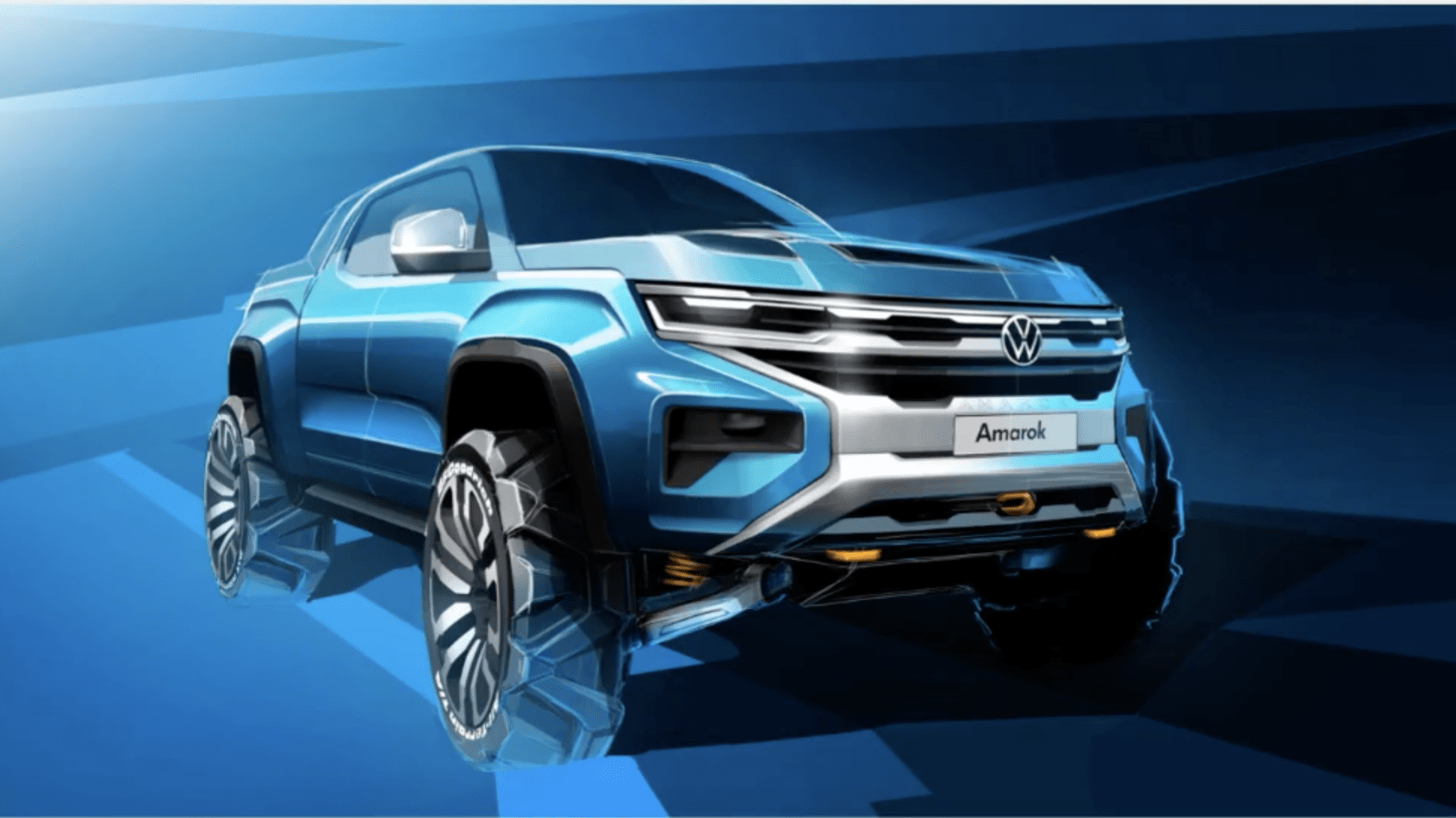 2022 Volkswagen Amarok teased