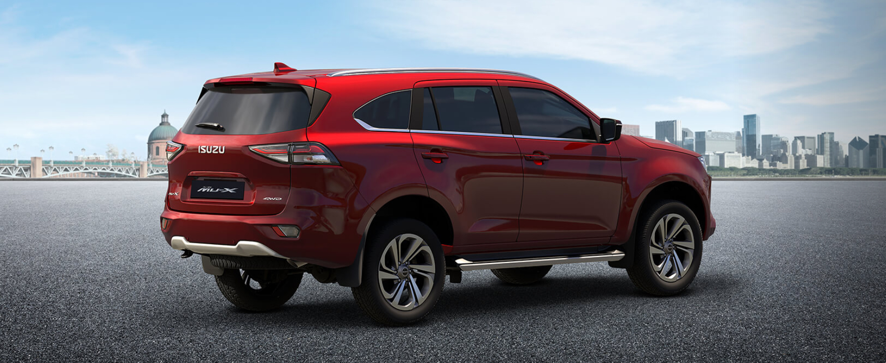 all-new Isuzu MU-X rear