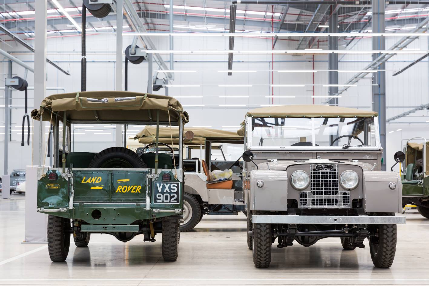 Drool over the epic Land Rover Classic Works shed