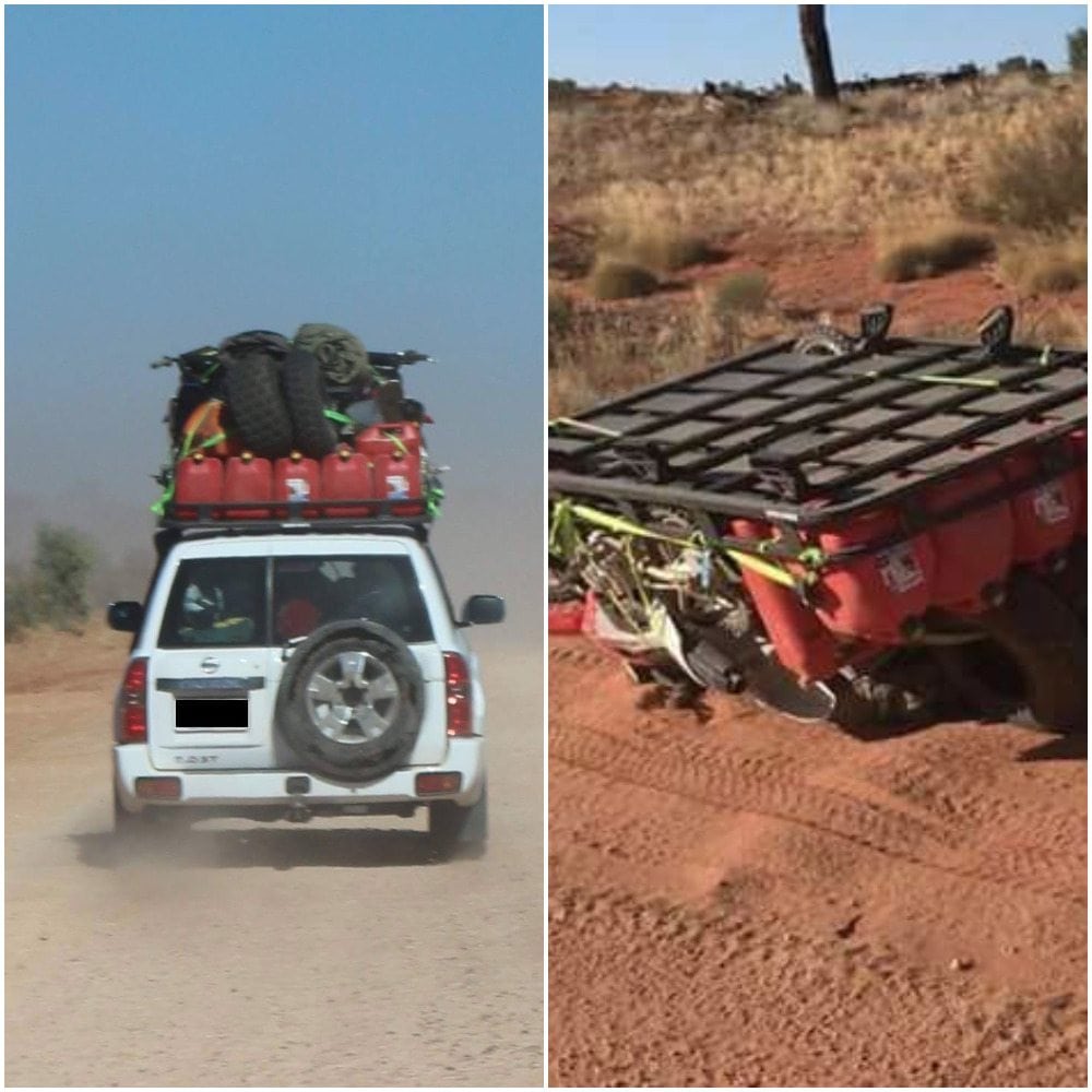 How to not load your roof rack. A cautionary tale