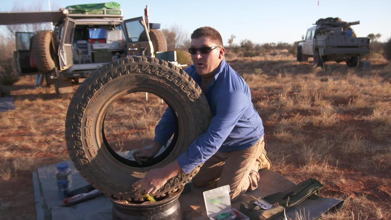 How to repair a puncture. Tyre Repair Part II