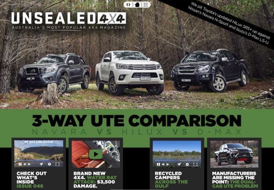 UNSEALED 4X4 ISSUE 46 - OUT NOW! - Pat Callinan's 4X4 Adventures