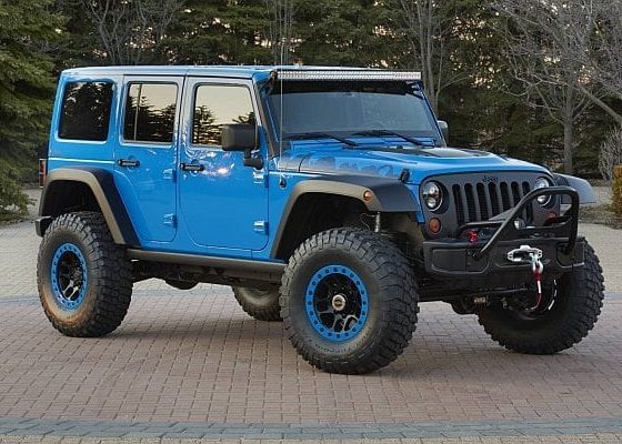 The Jeep Wrangler Maximum Performance.
